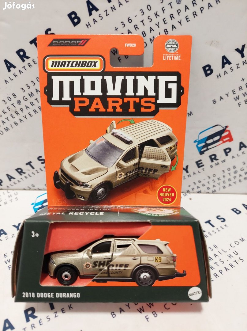 Matchbox Moving Parts - Dodge Durango -  Matchbox - 1:64