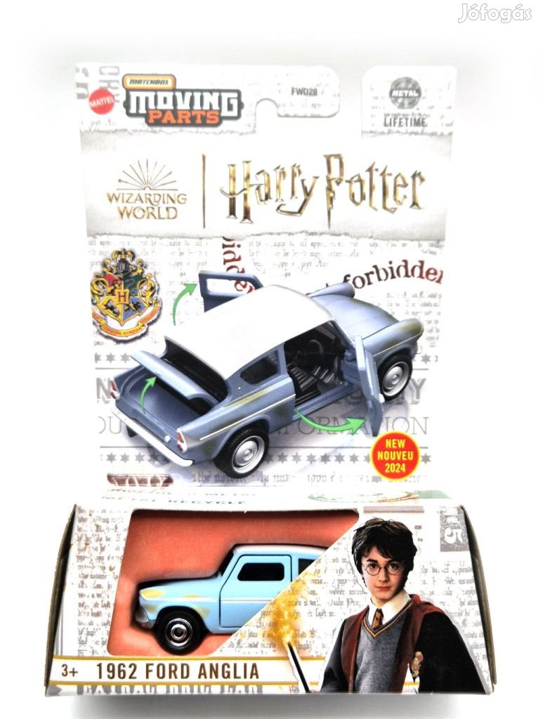 Matchbox Moving Parts - Ford Anglia (1962) - Harry Potter -  Matchbox