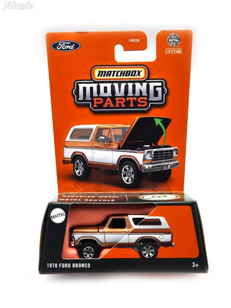 Matchbox Moving Parts - Ford Bronco (1978) -  Matchbox - 1:64