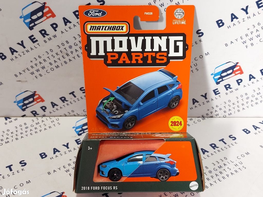 Matchbox Moving Parts - Ford Focus RS (2018) -  Matchbox - 1:64