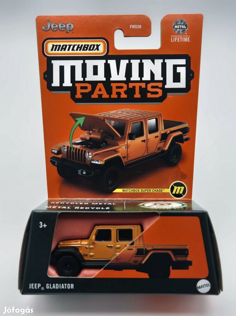 Matchbox Moving Parts - Jeep Gladiator - Super Chase -  Matchbox - 1: