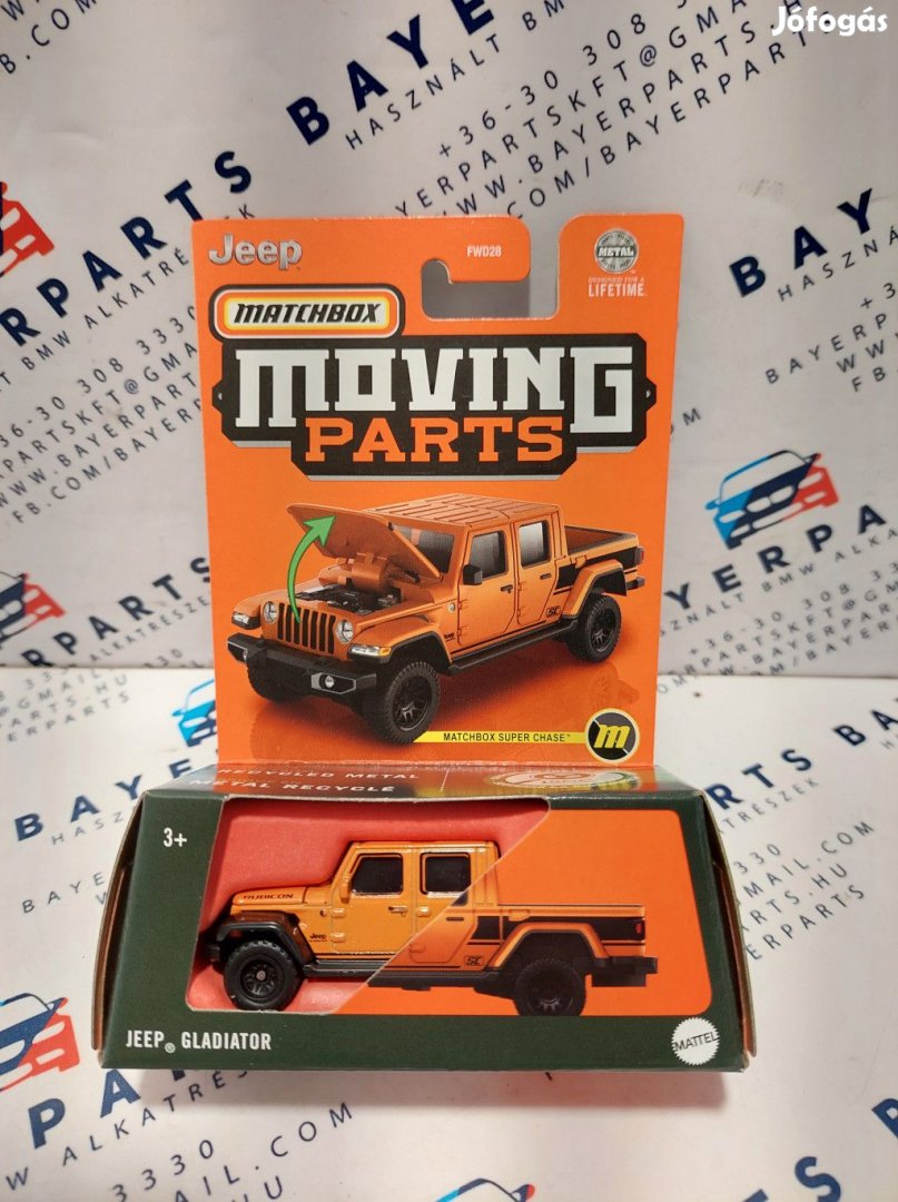 Matchbox Moving Parts - Jeep Gladiator - Super Chase -  Matchbox - 1: