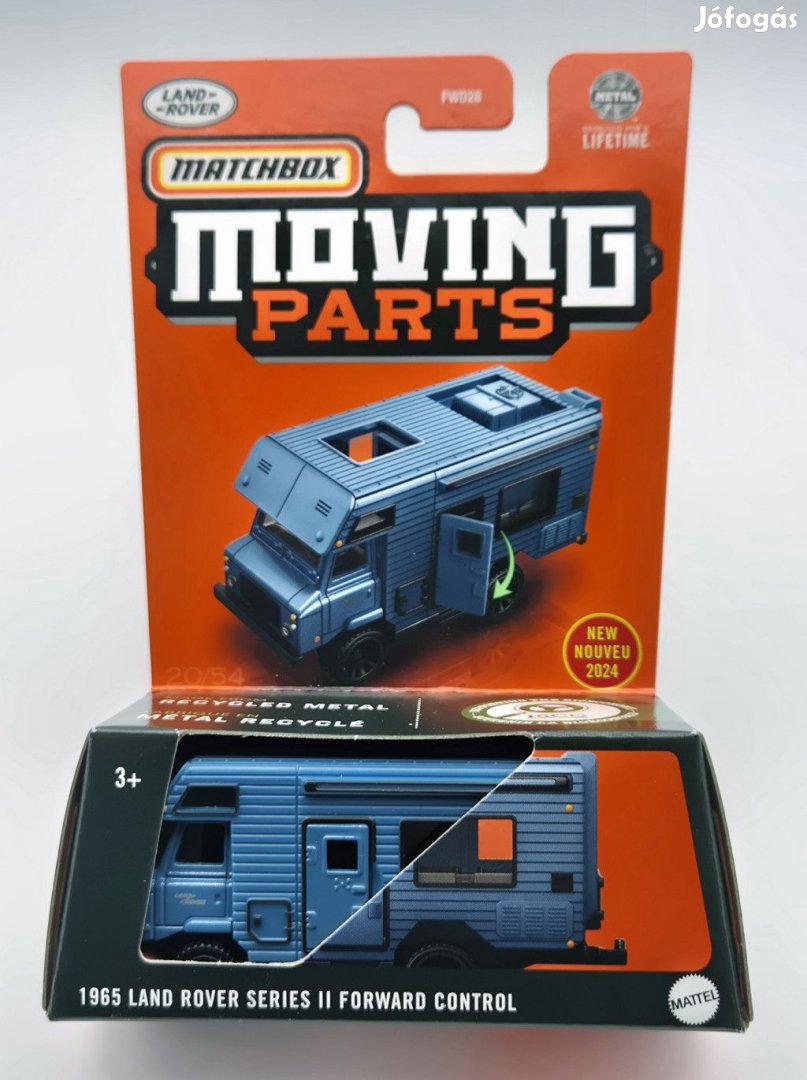 Matchbox Moving Parts - Land Rover Series II Forward Control (1965) -