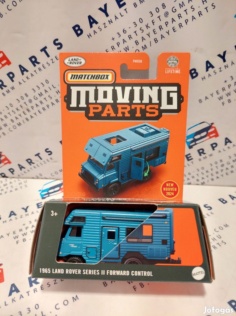 Matchbox Moving Parts - Land Rover Series II Forward Control (1965) -