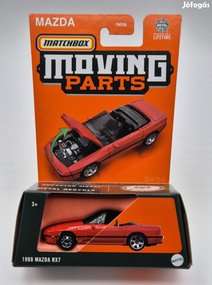 Matchbox Moving Parts - Mazda RX7 (1988) -  Matchbox - 1:64