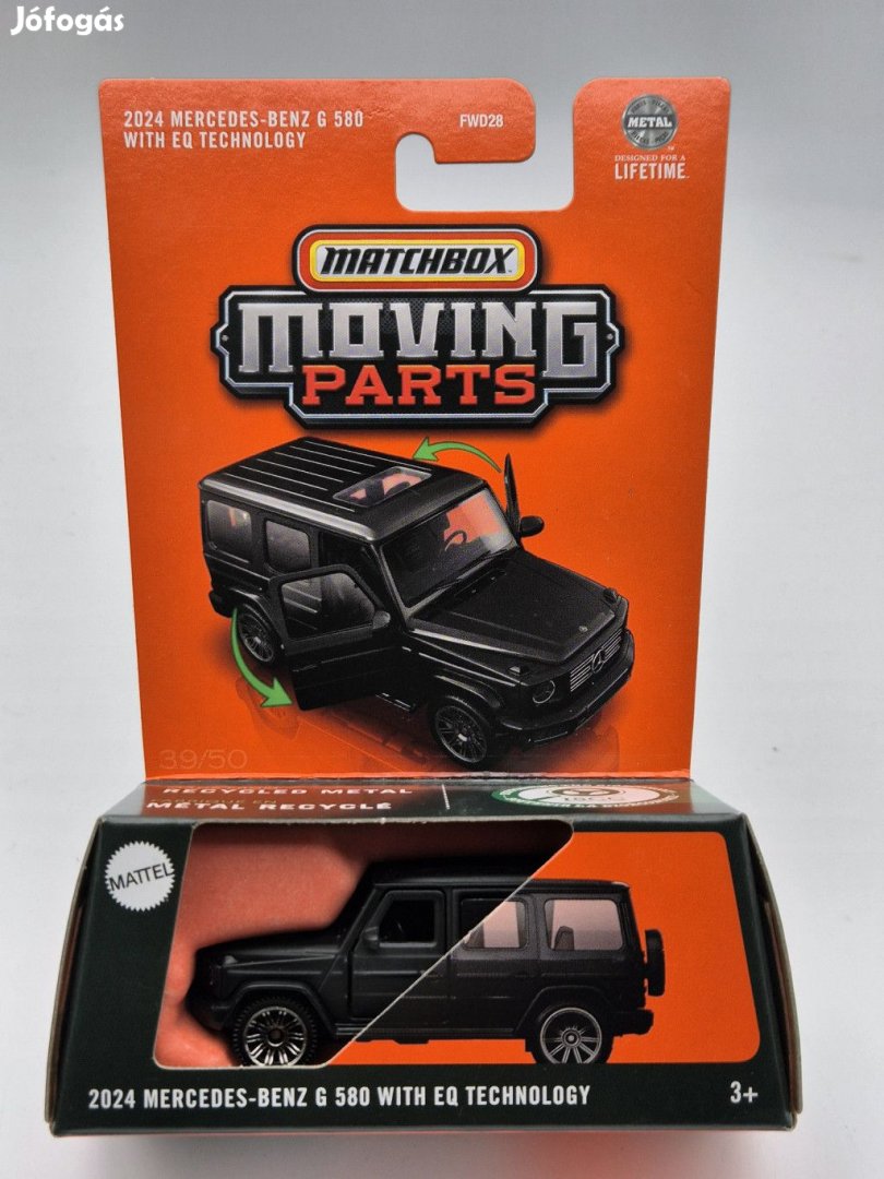 Matchbox Moving Parts - Mercedes-Benz G 580 With EQ Technology (2024)