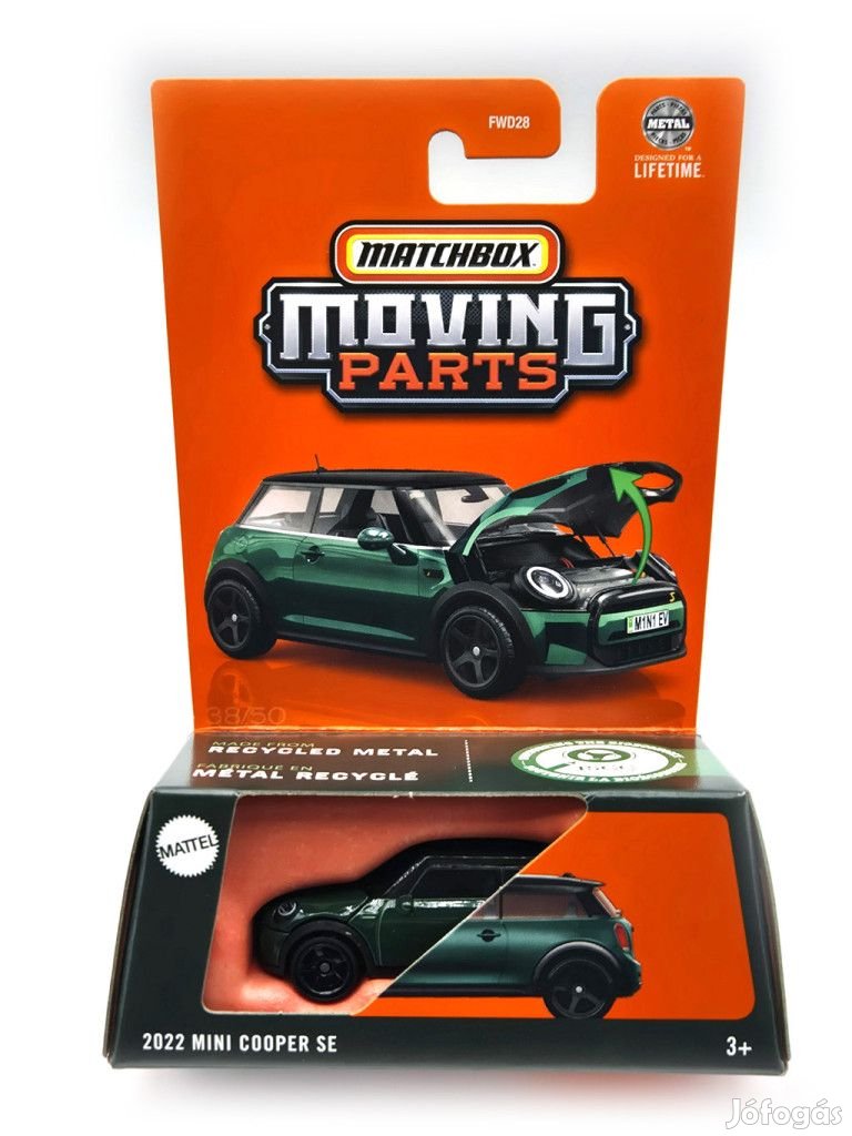 Matchbox Moving Parts - Mini Cooper SE (2022) -  Matchbox - 1:64