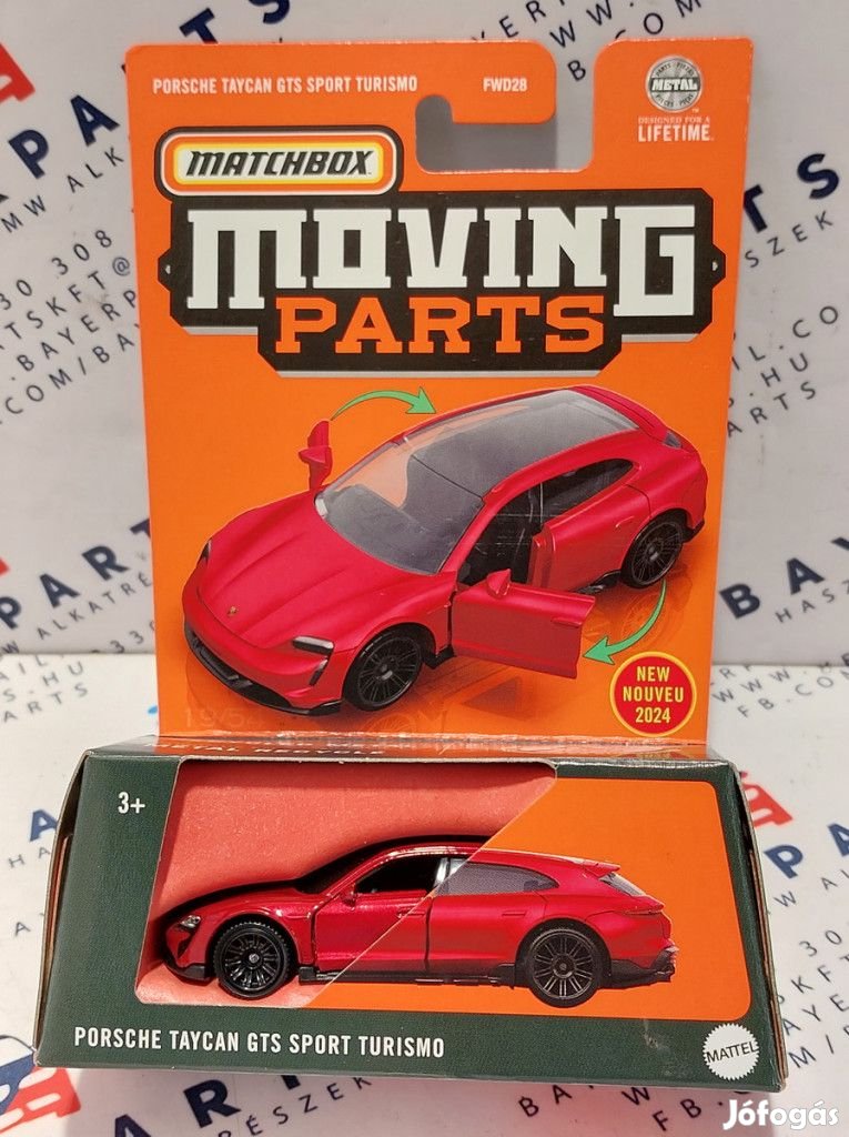 Matchbox Moving Parts - Porsche Taycan GTS Sport Turismo - Matchbox -