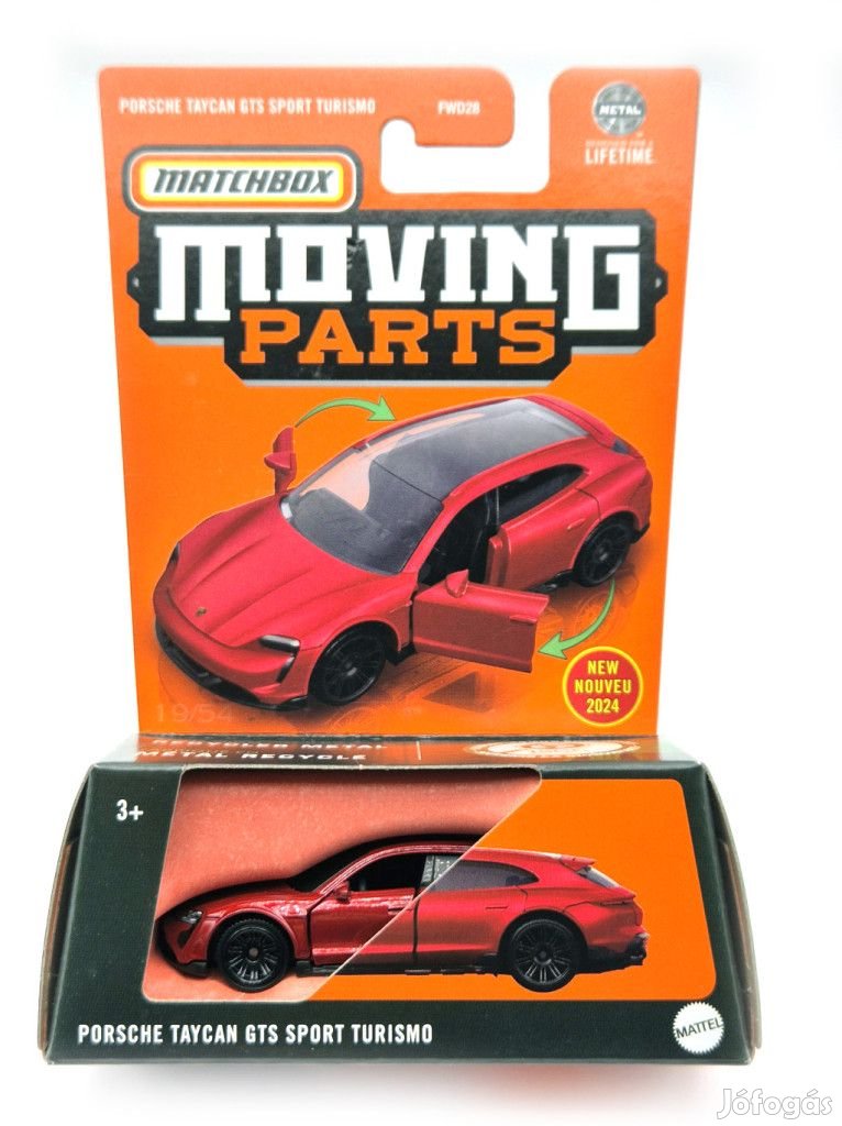 Matchbox Moving Parts - Porsche Taycan GTS Sport Turismo - Matchbox -