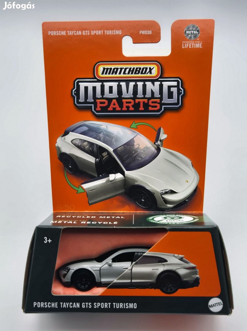 Matchbox Moving Parts - Porsche Taycan GTS Sport Turismo -  Matchbox