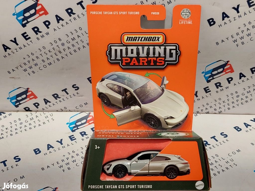 Matchbox Moving Parts - Porsche Taycan GTS Sport Turismo -  Matchbox