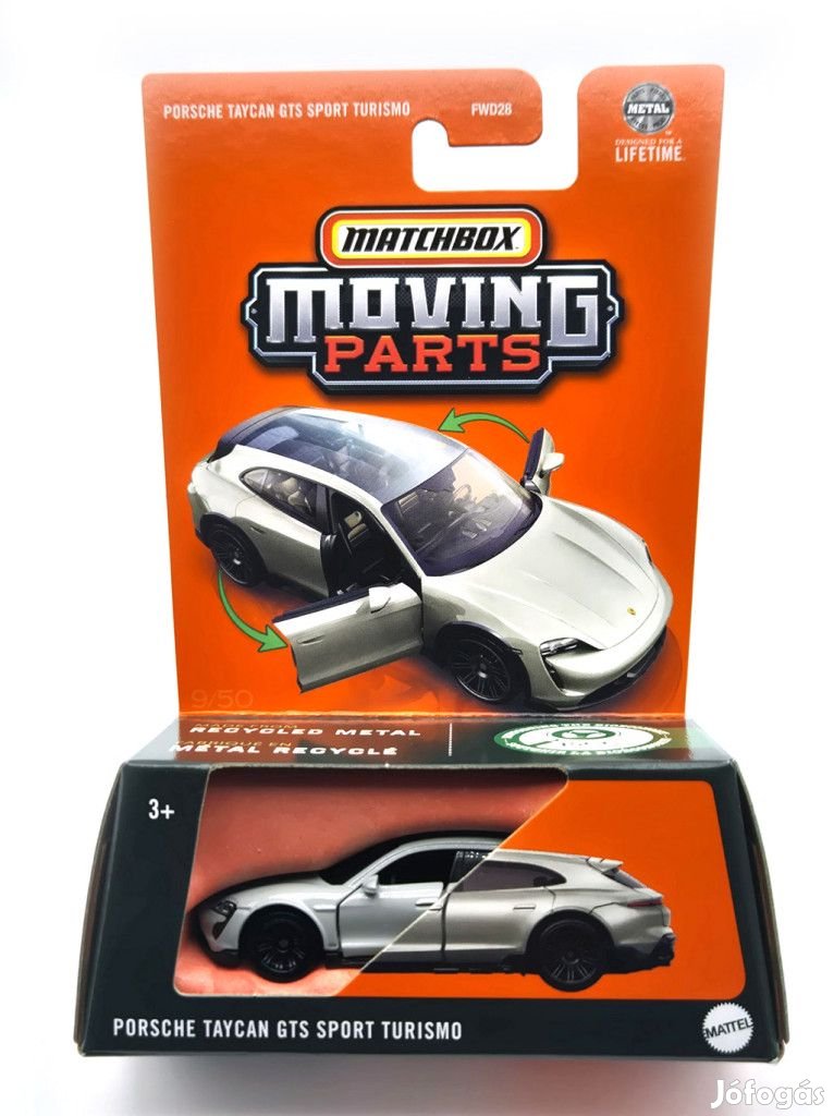 Matchbox Moving Parts - Porsche Taycan GTS Sport Turismo -  Matchbox