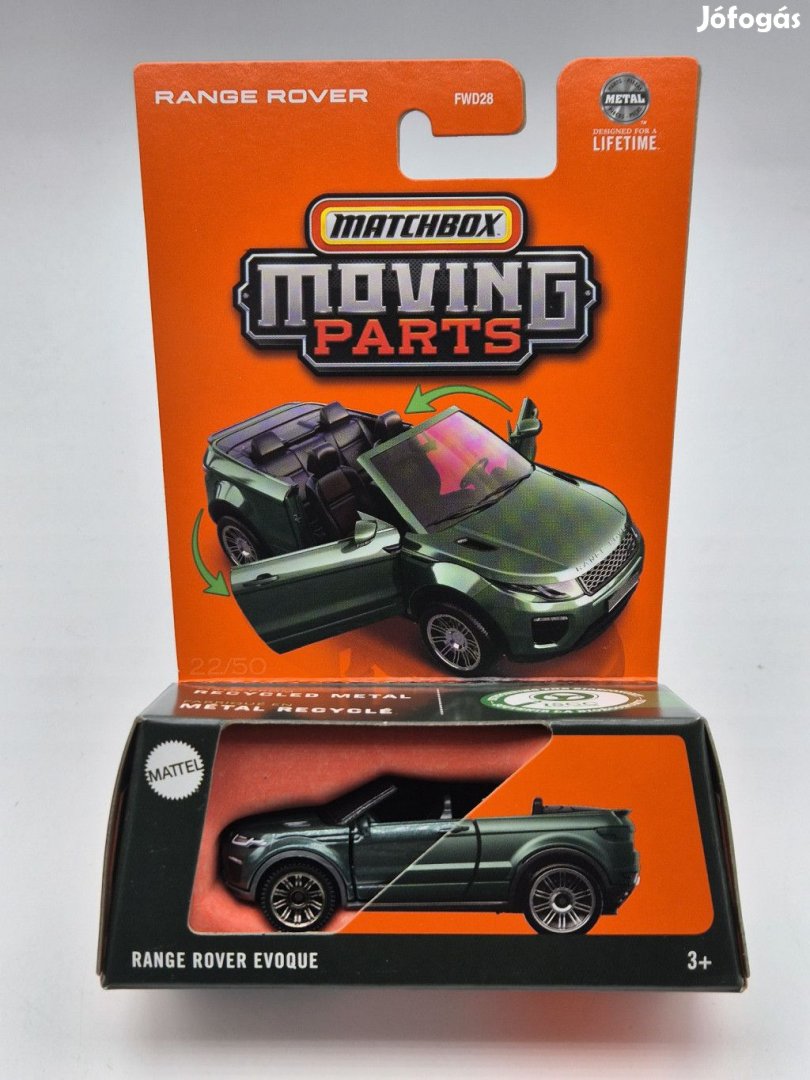 Matchbox Moving Parts - Range Rover Evoque -  Matchbox - 1:64