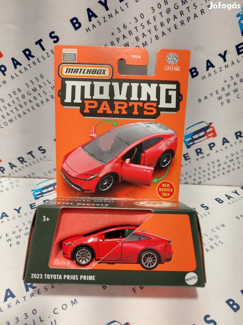 Matchbox Moving Parts - Toyota Prius Prime (2023) -  Matchbox - 1:64