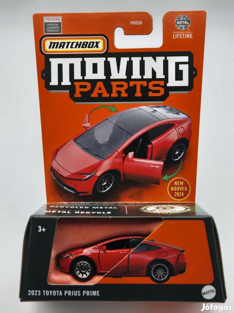 Matchbox Moving Parts - Toyota Prius Prime (2023) -  Matchbox - 1:64