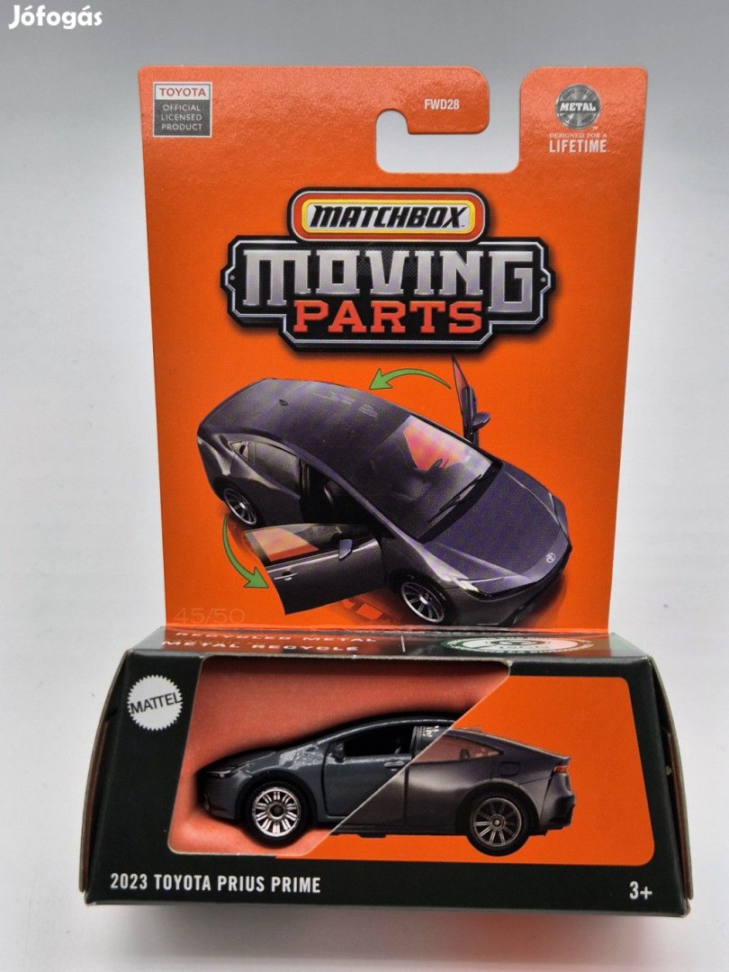 Matchbox Moving Parts - Toyota Prius Prime (2023) -  Matchbox - 1:64