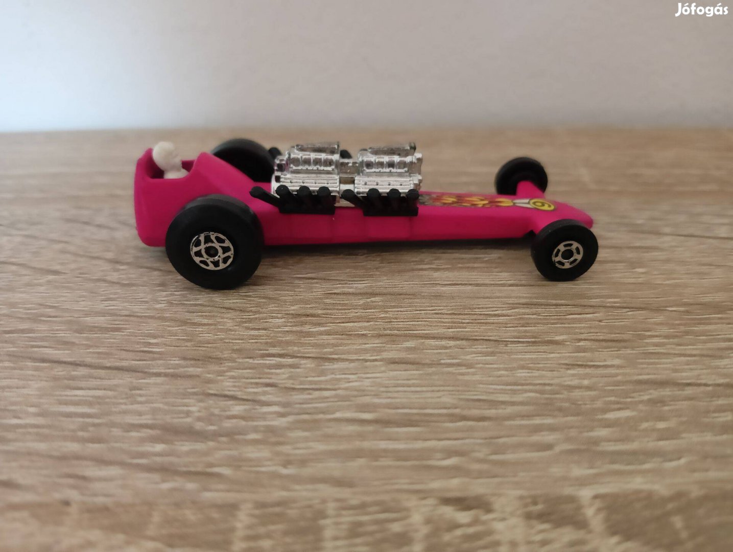 Matchbox No.64B slingshot dragster hot pink