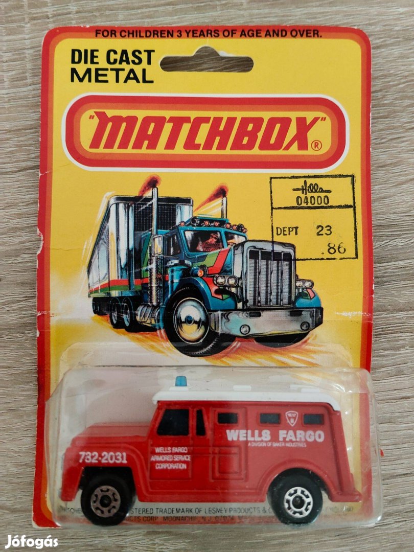 Matchbox No. 69 Wells Fargo Truck