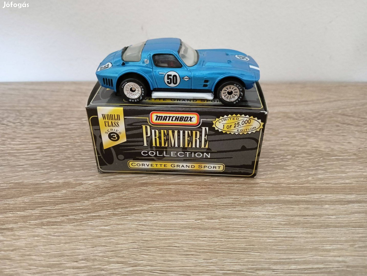 Matchbox Premier Collection BLUE Corvette GRAND Sport