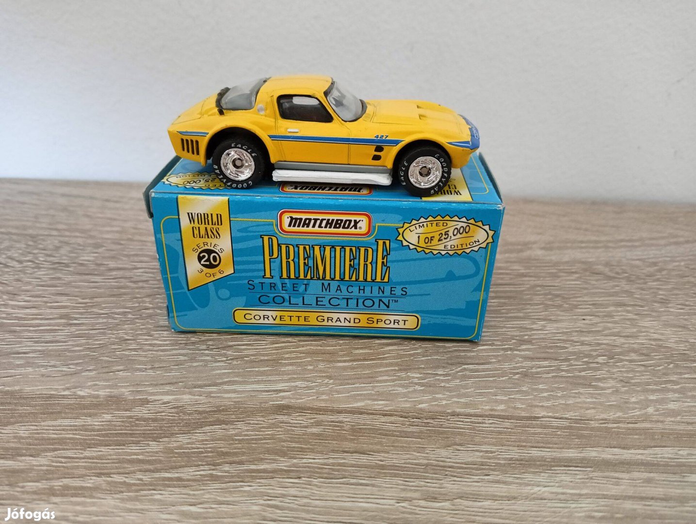 Matchbox Premier Collection Yellow Corvette GRAND Sport