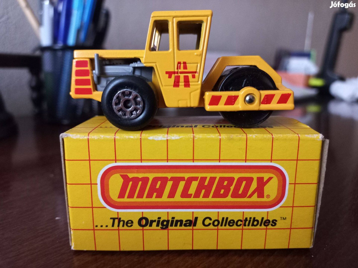 Matchbox Road Roller MB40 papír dobozban