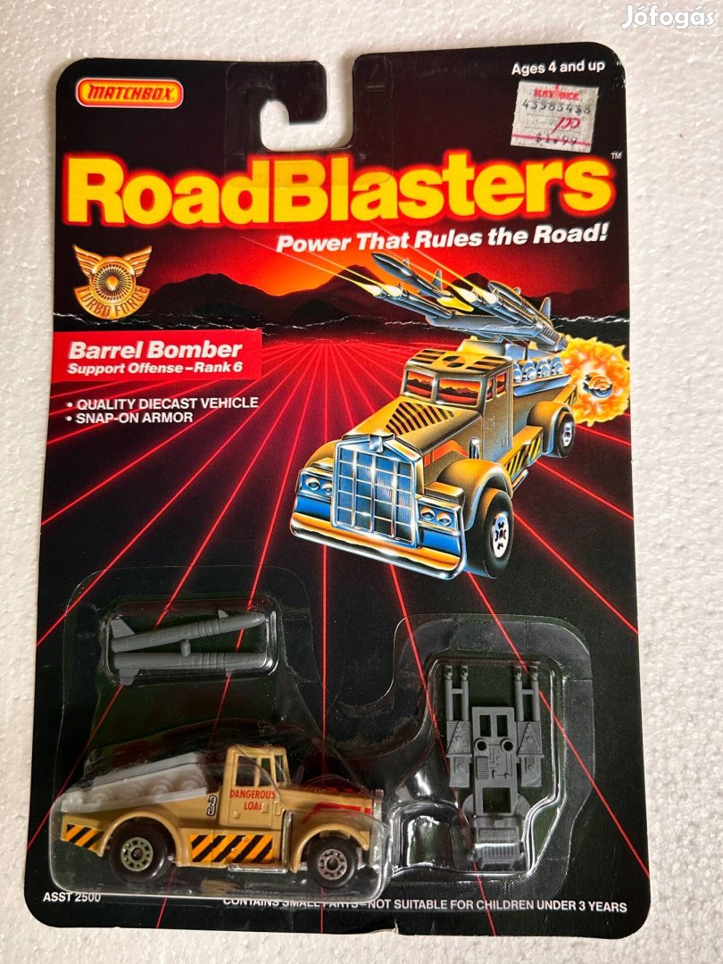 Matchbox Roadblaster Barrel Bombers