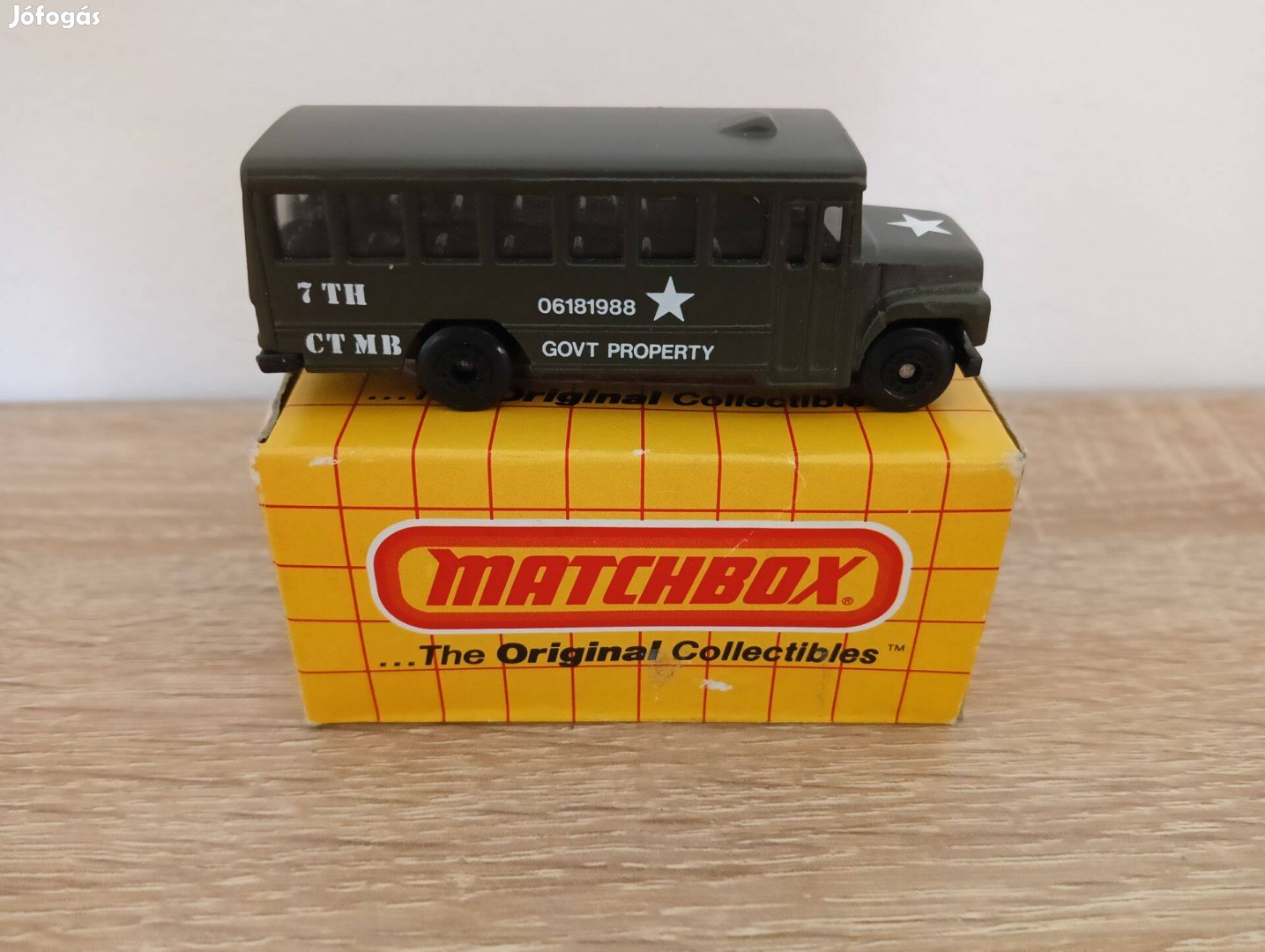 Matchbox School Bus Army