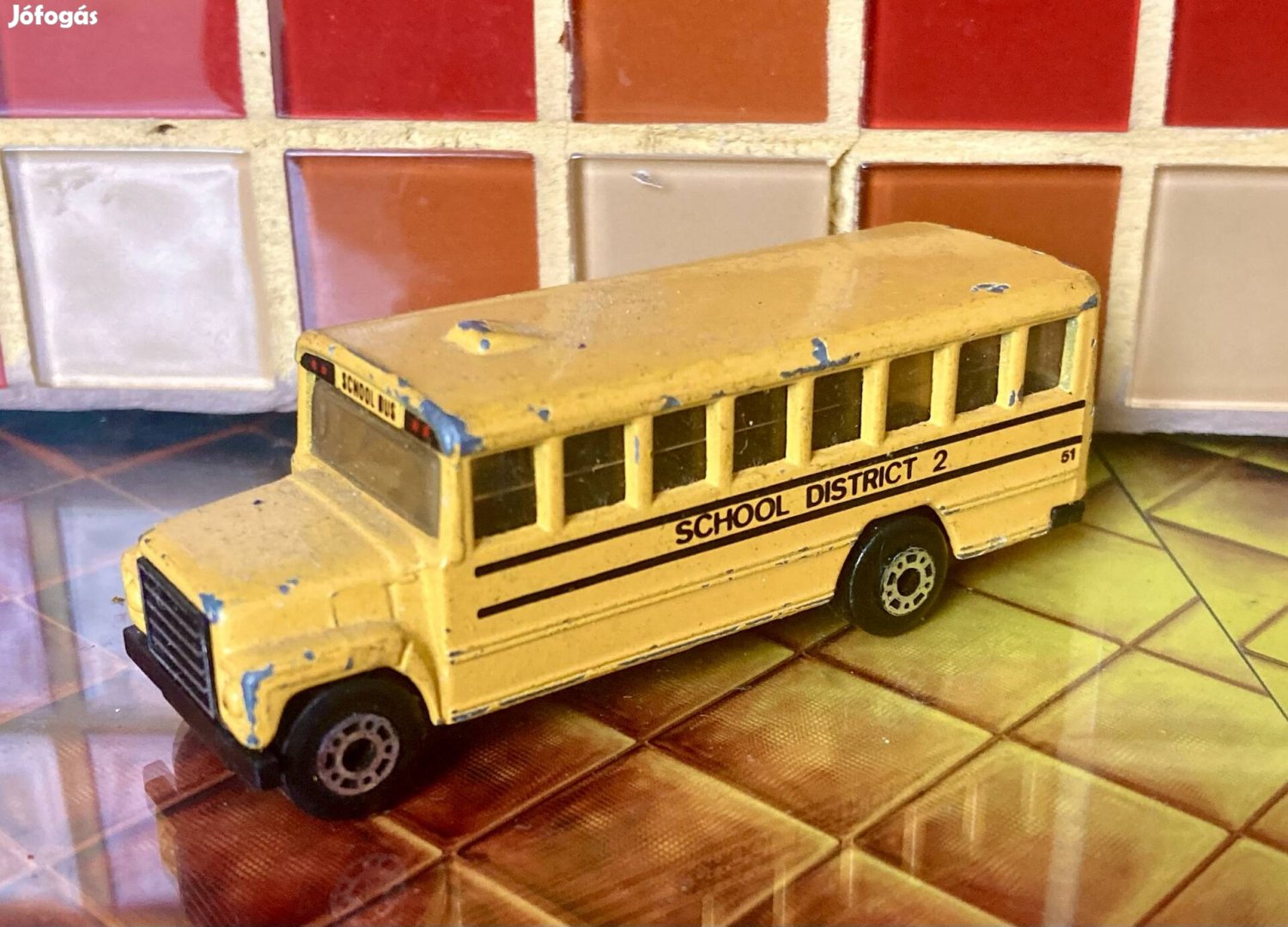 Matchbox School Bus iskolabusz