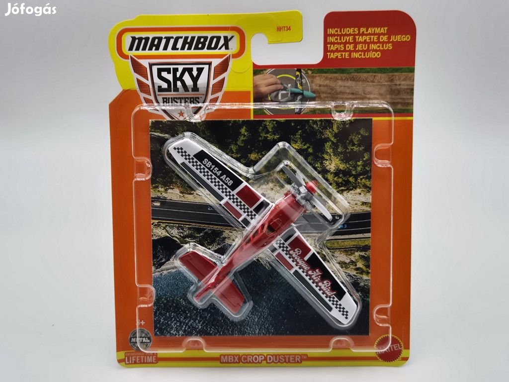 Matchbox Skybuster Series - MBX Crop Duster -  Matchbox - 1:64