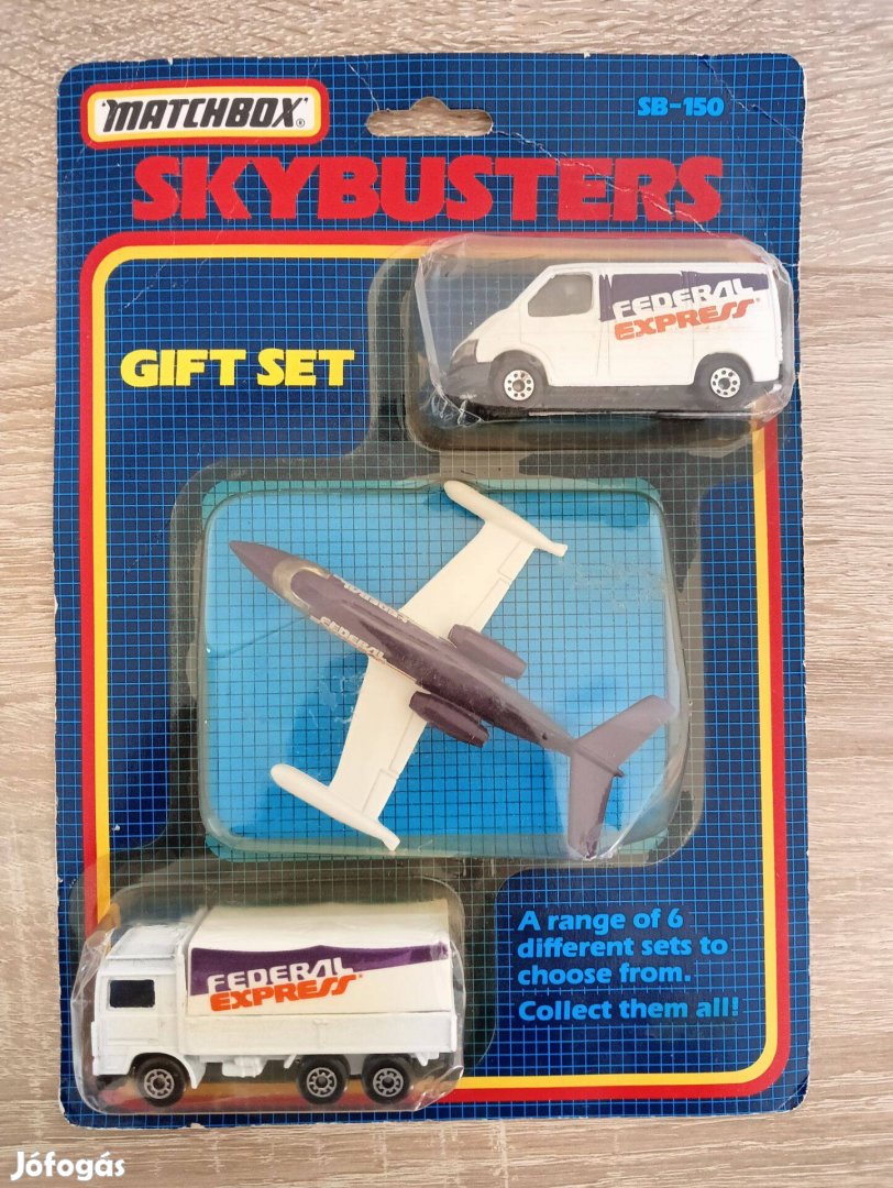 Matchbox Skybusters Federal Express Diecast Gift SET Triple PACK SB-15