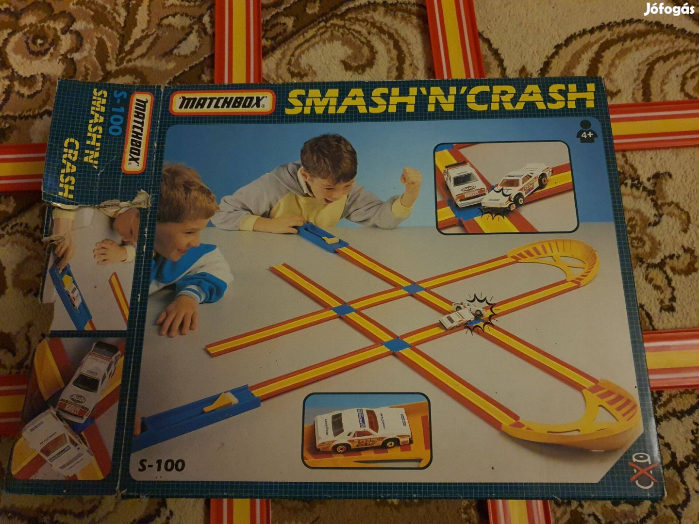 Matchbox Smash n crash S-100 csere mélyláda