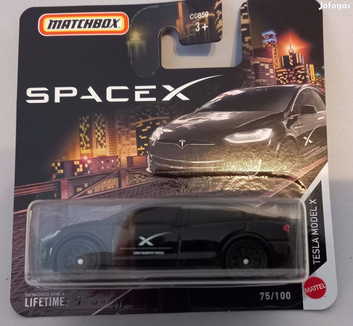 Matchbox Spacex Tesla Model X 75/100