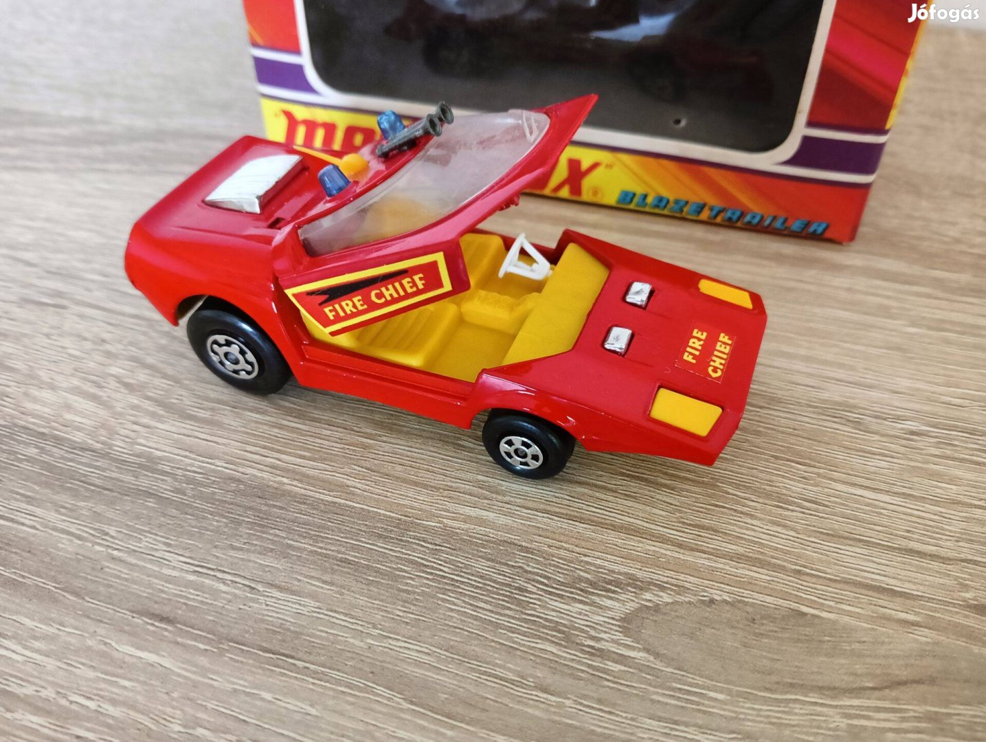Matchbox Speed Kings K-40 Red Fire Chief Blaze