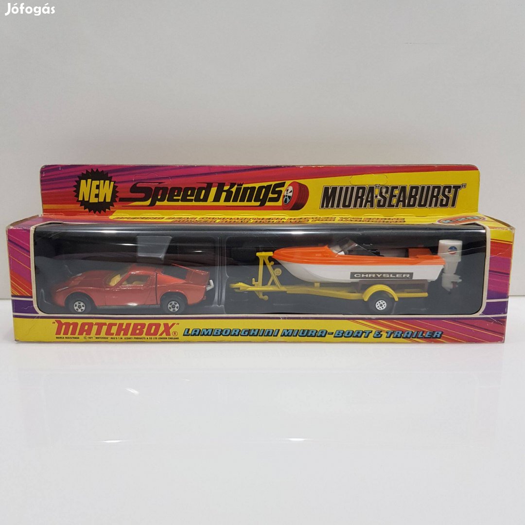 Matchbox Speedkings - K29 - Miura Seaburst