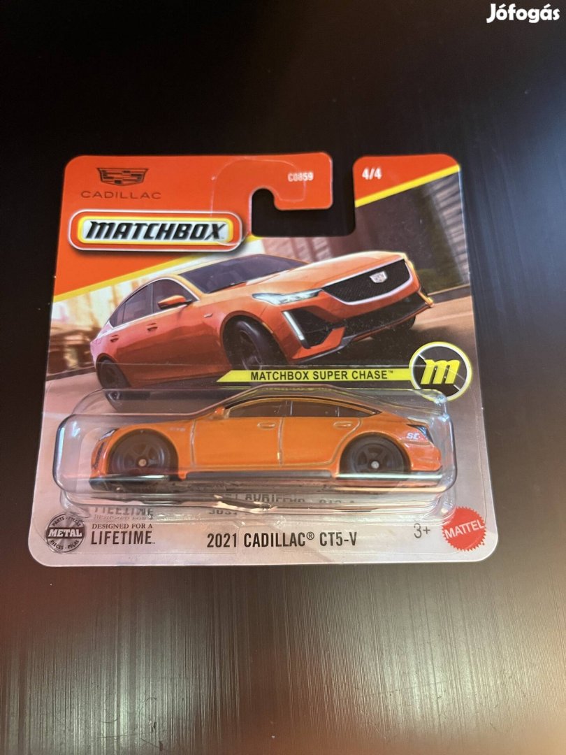 Matchbox Super Chase 2021 Cadillac CT5-V Új
