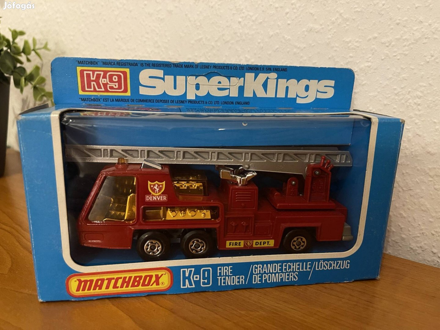 Matchbox Super Kings K-9 új 
