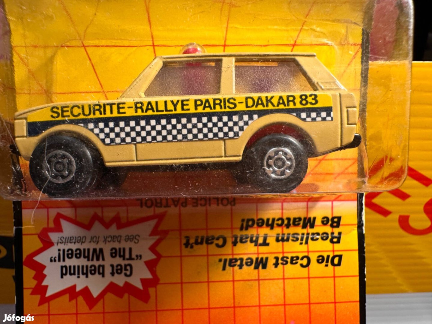 Matchbox Superfast 20 Police Patrol "Paris-Dakar"