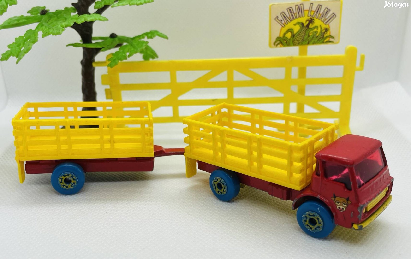 Matchbox Superfast My First Dodge Cattle Truck Trailer, 2 db