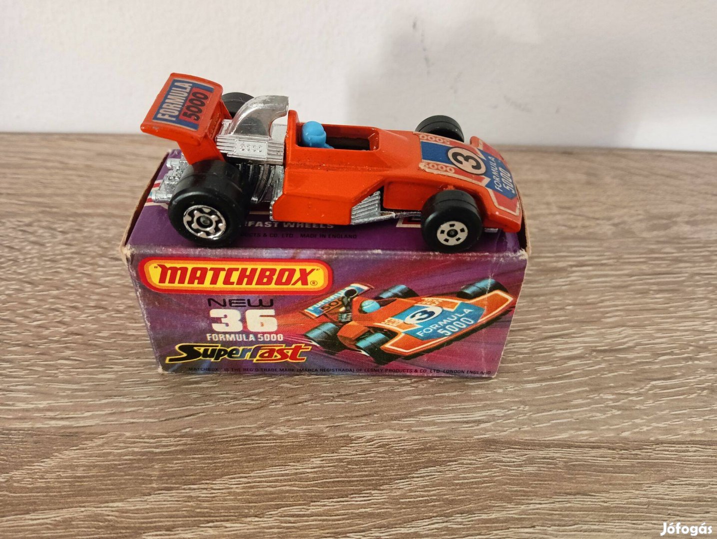 Matchbox Superfast No36 Formula 5000 Orange 1975