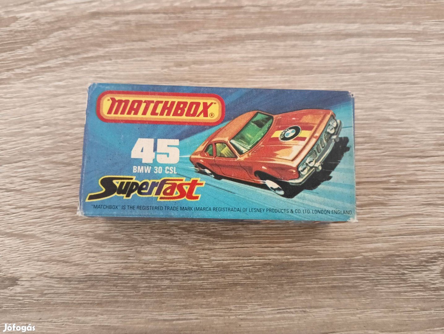 Matchbox Superfast No 45 BMW üres boboz