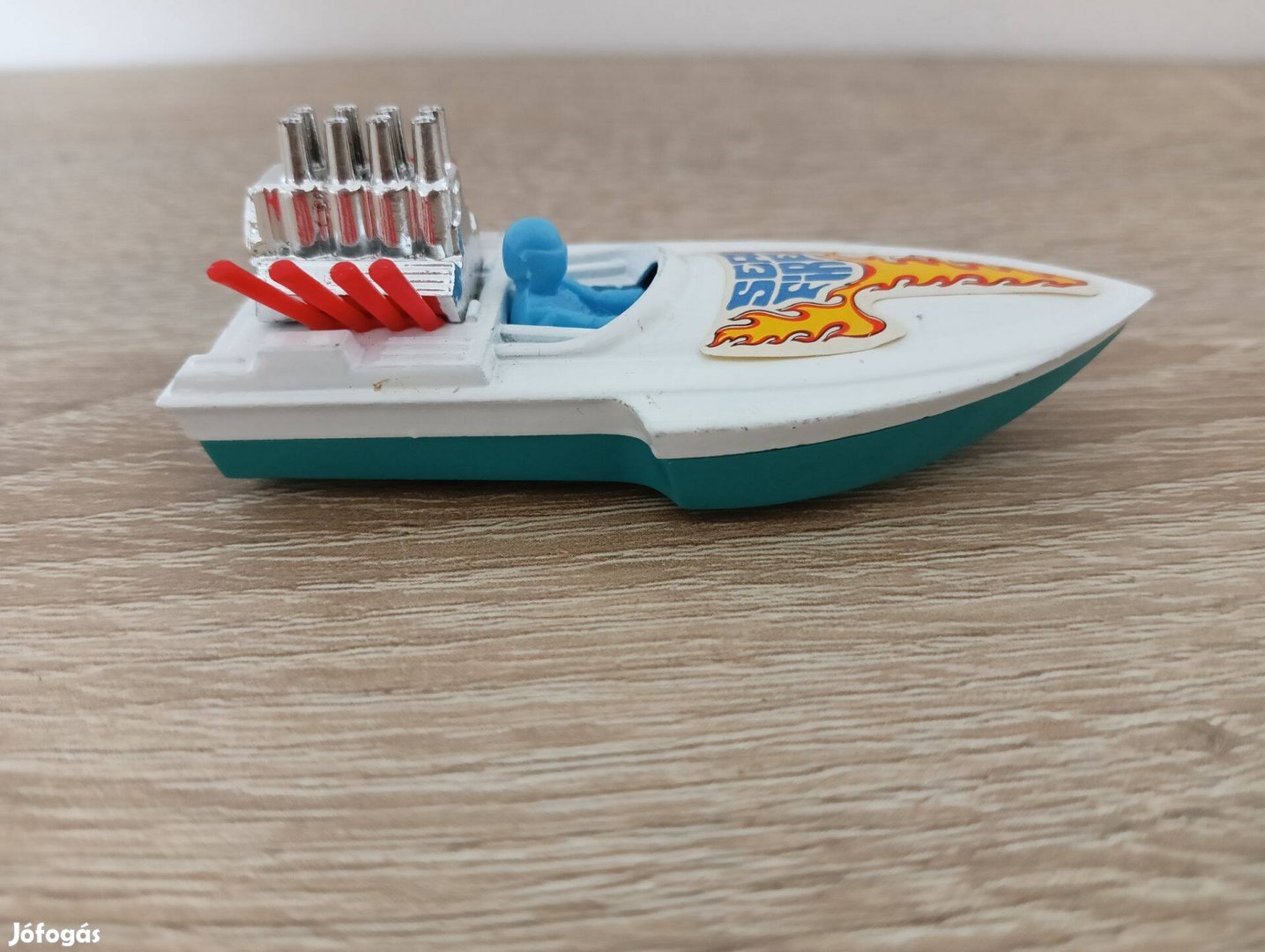 Matchbox Superfast No 5 Sea Ship ritka kék alap kék vezető Ritka!