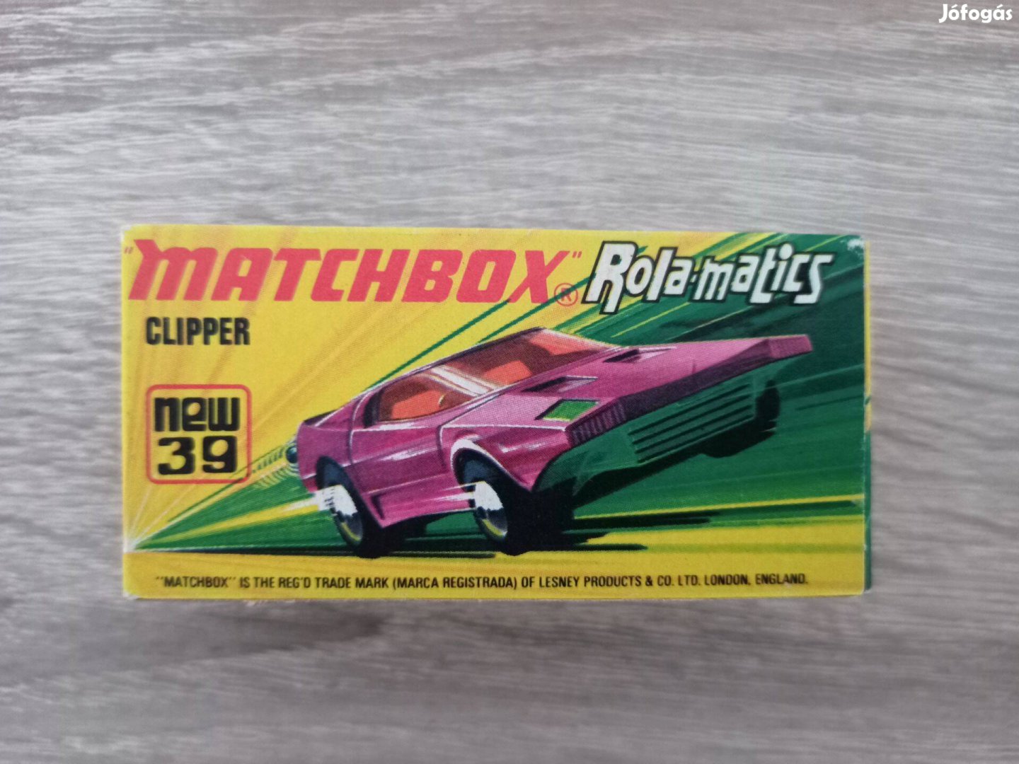 Matchbox Superfast No. 39 Clipper üres doboz