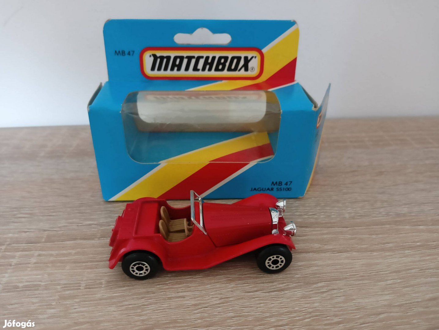 Matchbox Superfast No. MB47 Jaguar SS100 Red