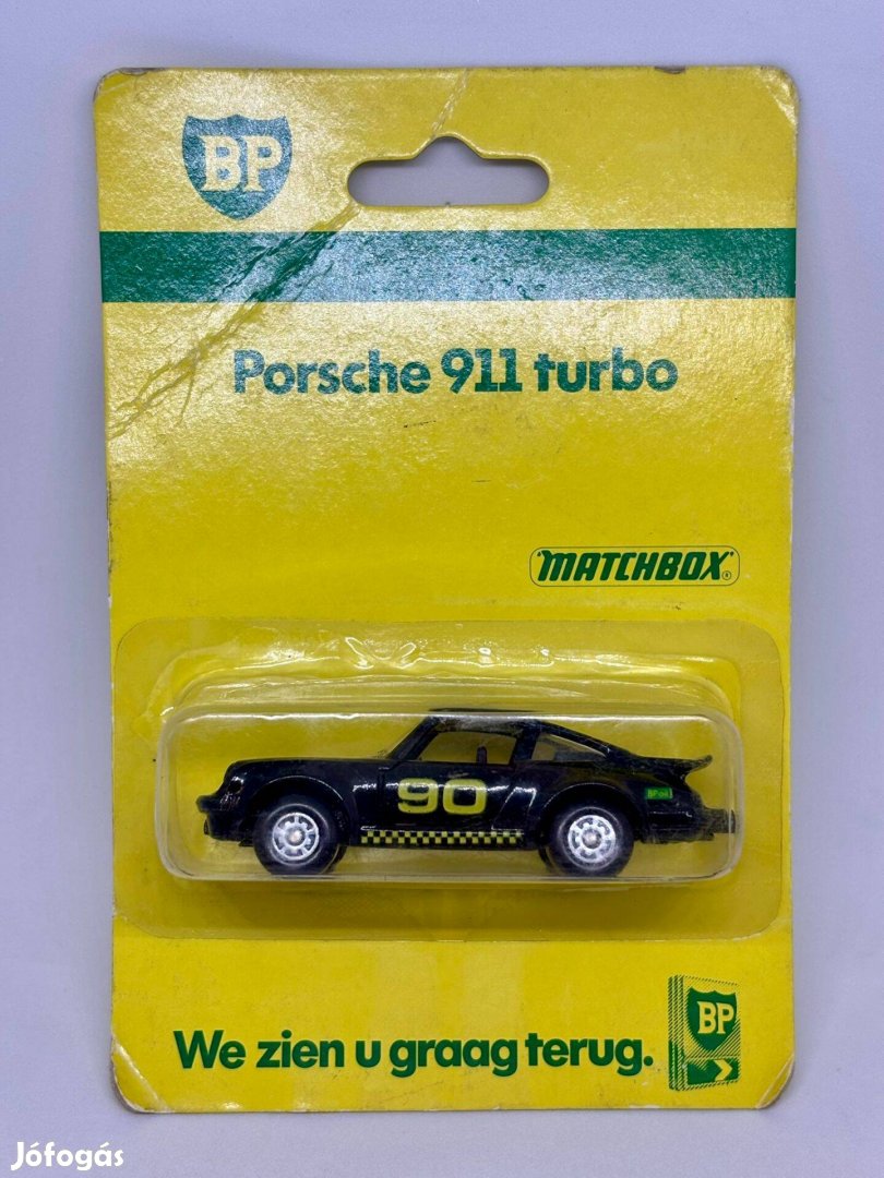 Matchbox Superfast Porsche 911 Turbo - Ritka "BP" promóciós!