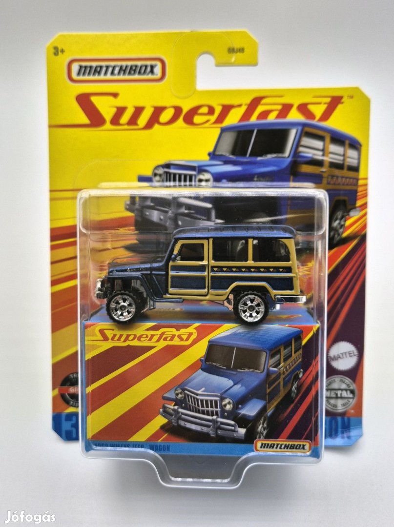 Matchbox Superfast - Willys Jeep Wagon (1962) -  Matchbox - 1:64