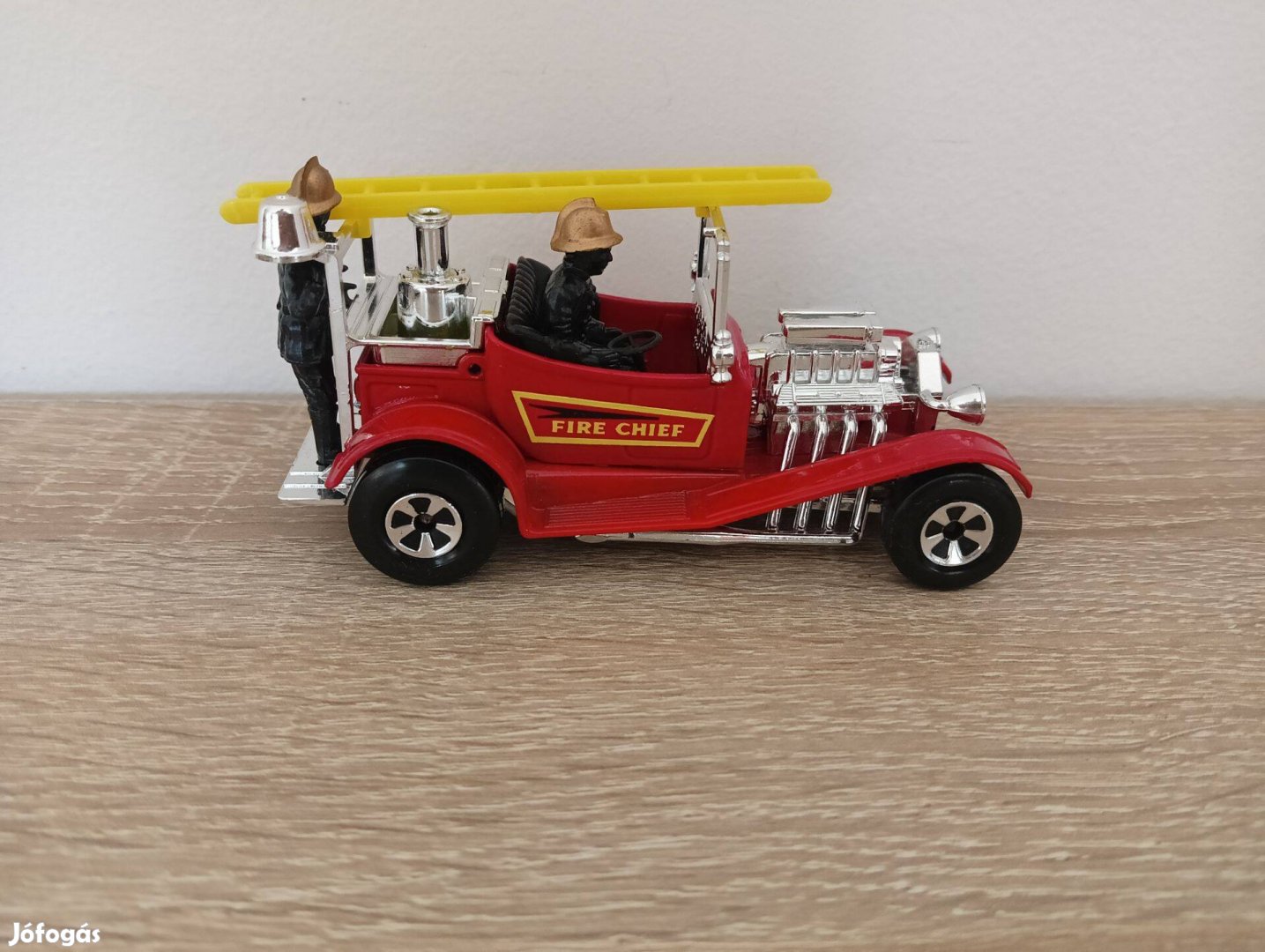 Matchbox Superking K-53 Hot Rod Fire Truck in Red