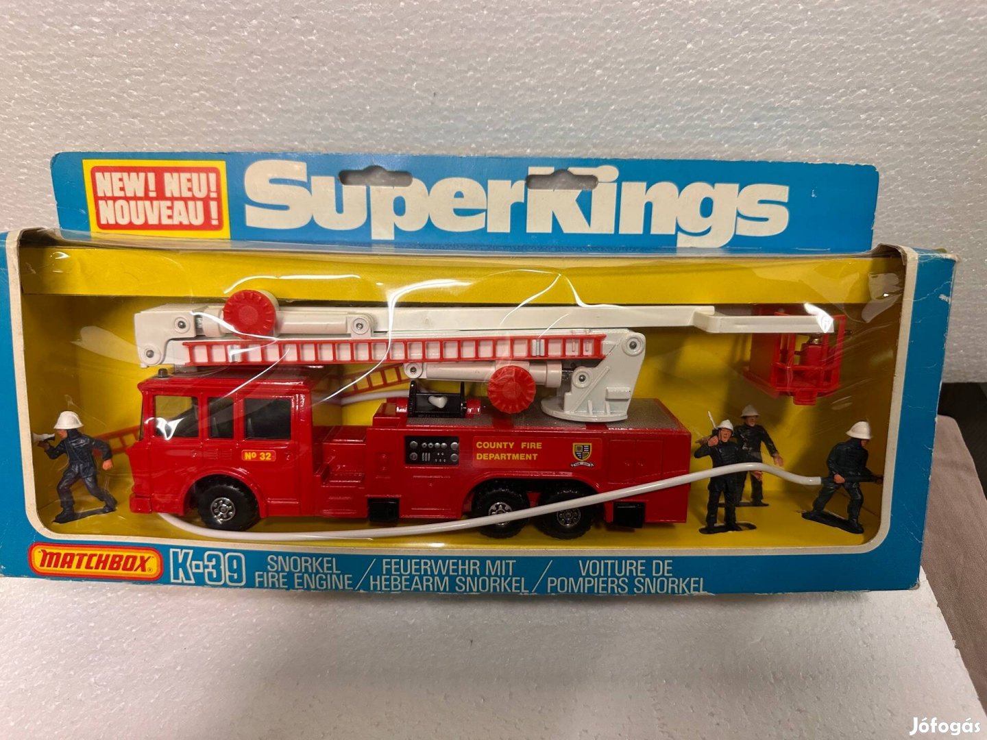 Matchbox Superkings K-39Snorkel Fire Engine