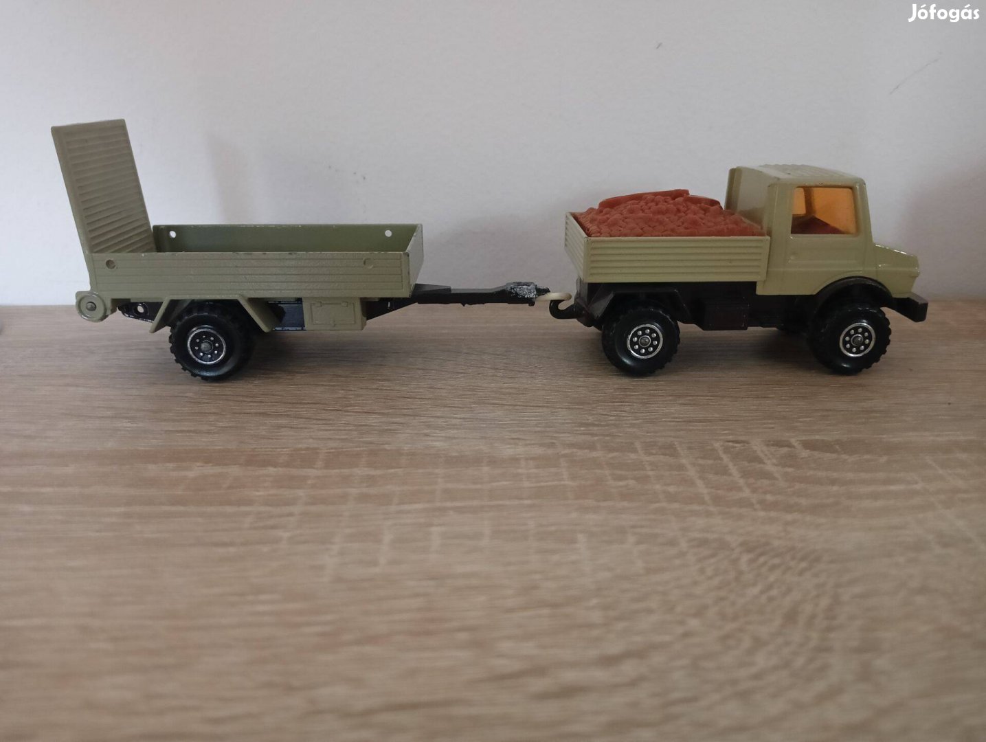 Matchbox Superkings Unimog K-30 Agricultural Trailer