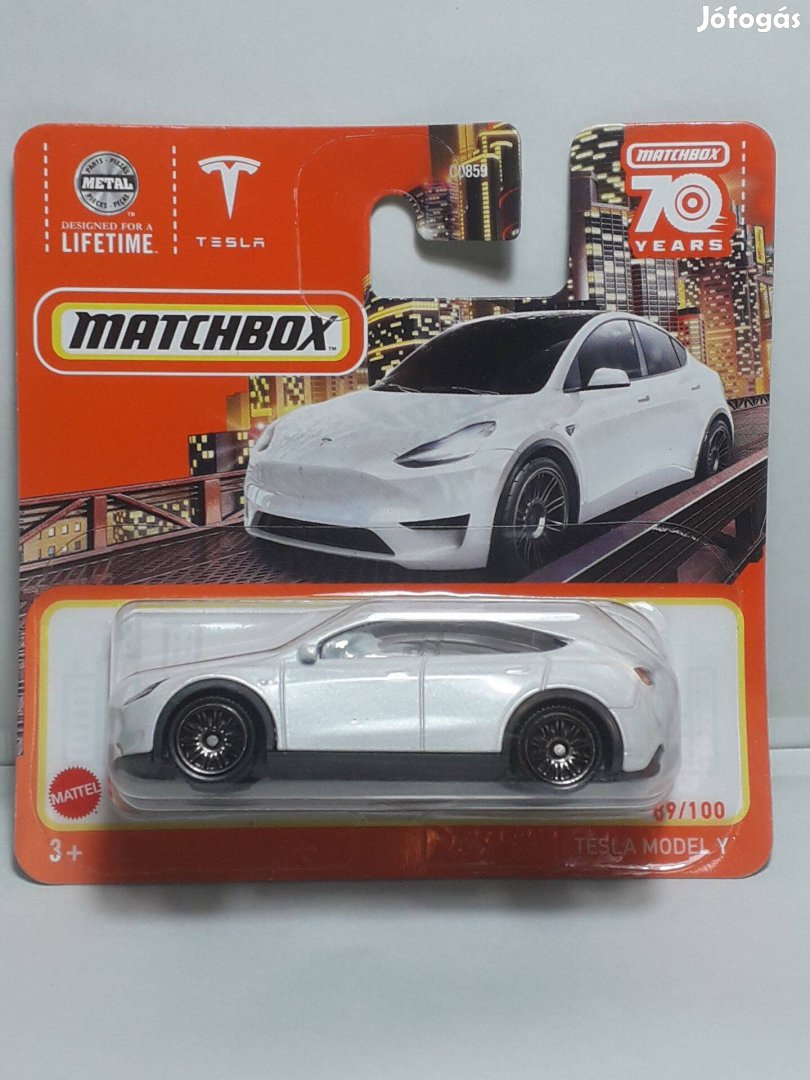 Matchbox Tesla Model Y (white) 2022