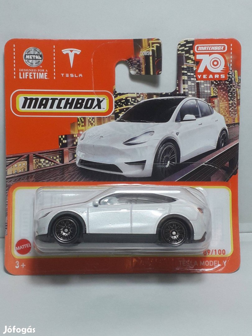 Matchbox Tesla Model Y (white) 2022